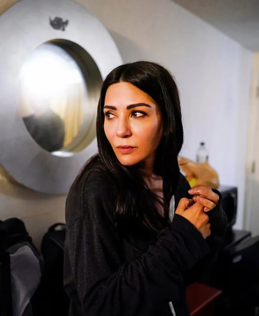 marisol nichols in hotel with police