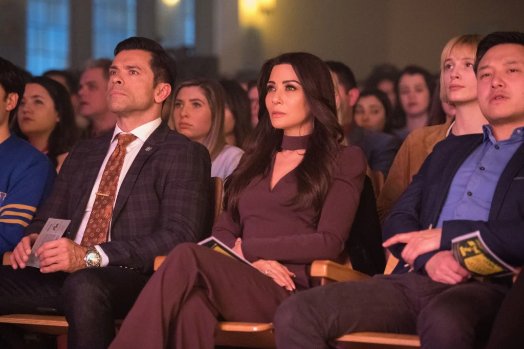 marisol nichols sitting in audience