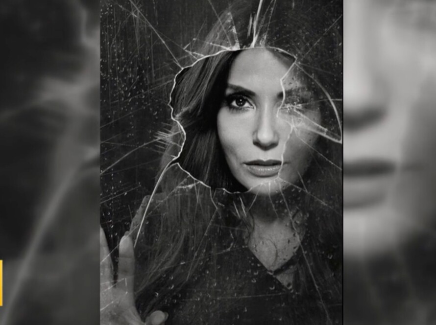 marisol nichols looking through broken glass